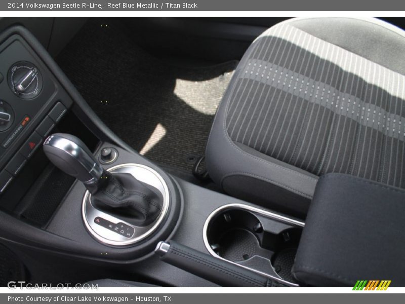Reef Blue Metallic / Titan Black 2014 Volkswagen Beetle R-Line