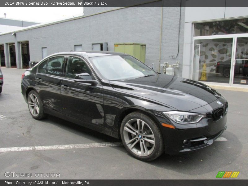 Jet Black / Black 2014 BMW 3 Series 335i xDrive Sedan
