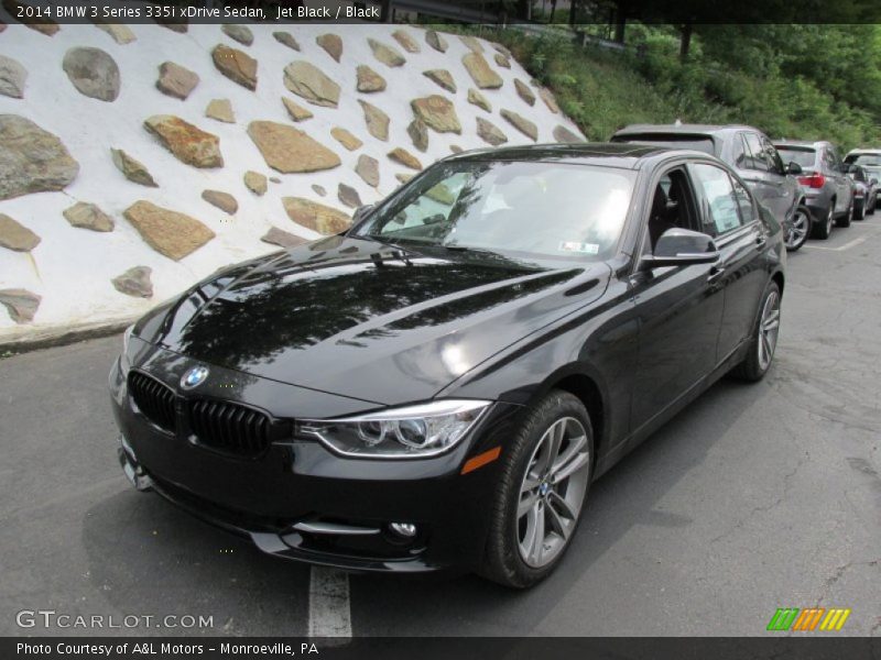 Jet Black / Black 2014 BMW 3 Series 335i xDrive Sedan