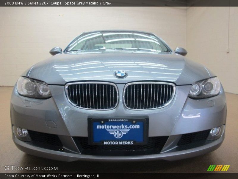 Space Grey Metallic / Gray 2008 BMW 3 Series 328xi Coupe