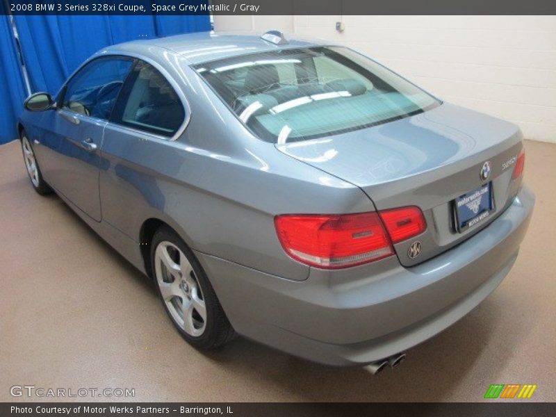 Space Grey Metallic / Gray 2008 BMW 3 Series 328xi Coupe