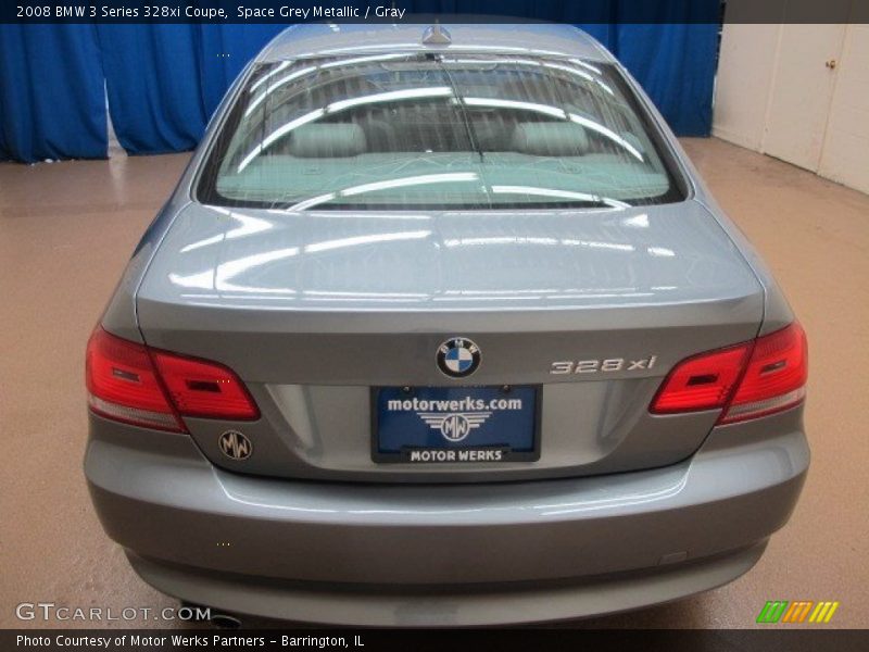 Space Grey Metallic / Gray 2008 BMW 3 Series 328xi Coupe