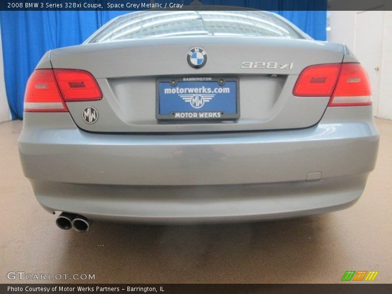 Space Grey Metallic / Gray 2008 BMW 3 Series 328xi Coupe