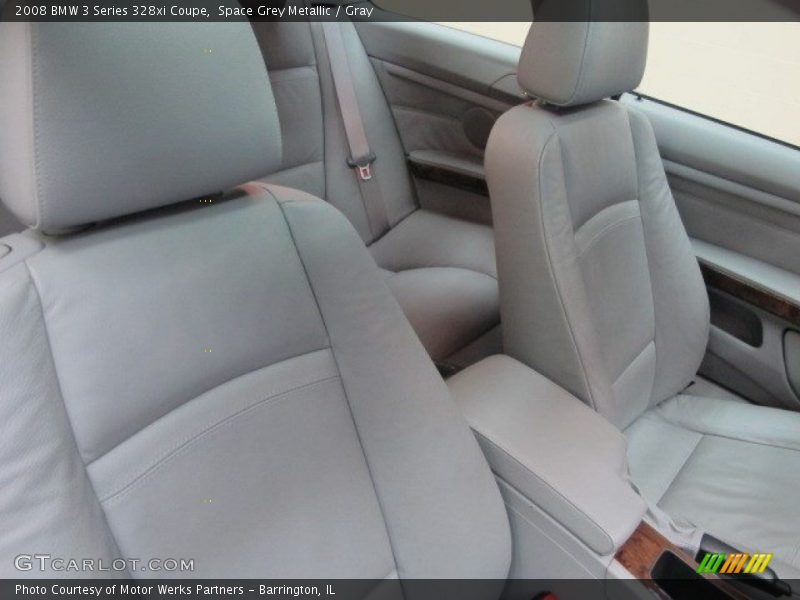 Space Grey Metallic / Gray 2008 BMW 3 Series 328xi Coupe