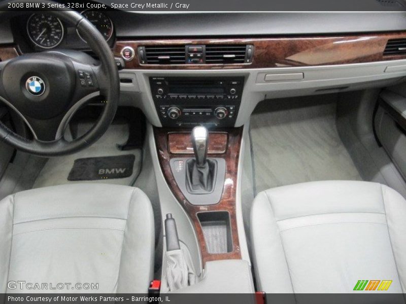 Space Grey Metallic / Gray 2008 BMW 3 Series 328xi Coupe