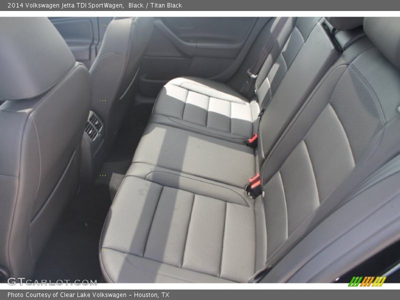 Black / Titan Black 2014 Volkswagen Jetta TDI SportWagen