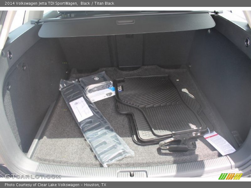 Black / Titan Black 2014 Volkswagen Jetta TDI SportWagen