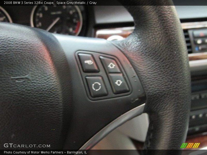 Space Grey Metallic / Gray 2008 BMW 3 Series 328xi Coupe