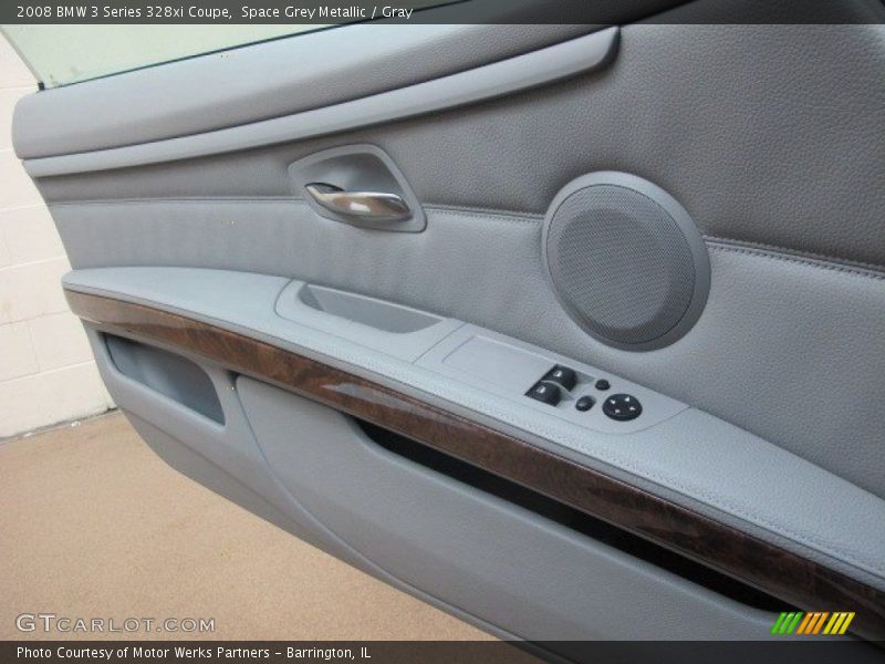 Space Grey Metallic / Gray 2008 BMW 3 Series 328xi Coupe