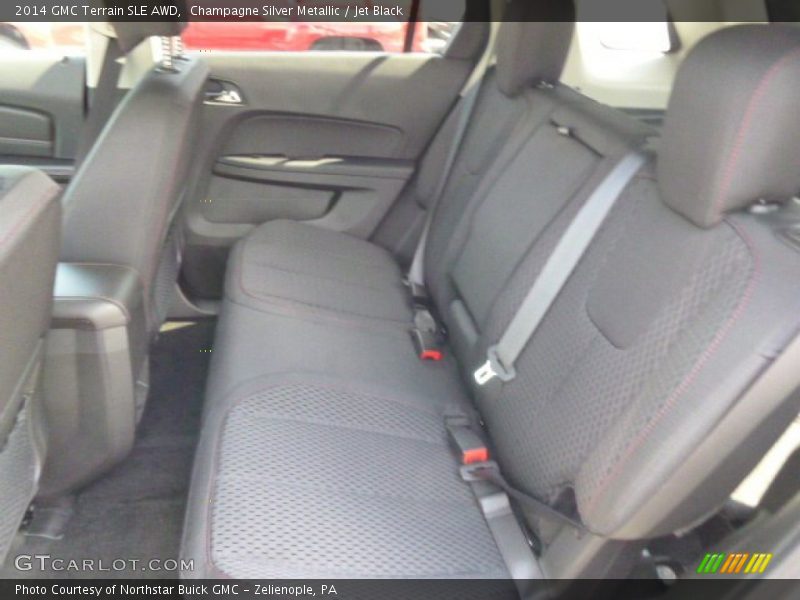 Champagne Silver Metallic / Jet Black 2014 GMC Terrain SLE AWD