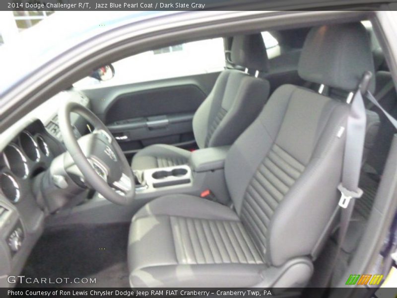 Jazz Blue Pearl Coat / Dark Slate Gray 2014 Dodge Challenger R/T