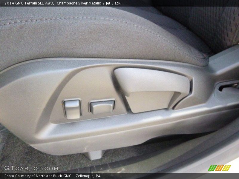 Champagne Silver Metallic / Jet Black 2014 GMC Terrain SLE AWD