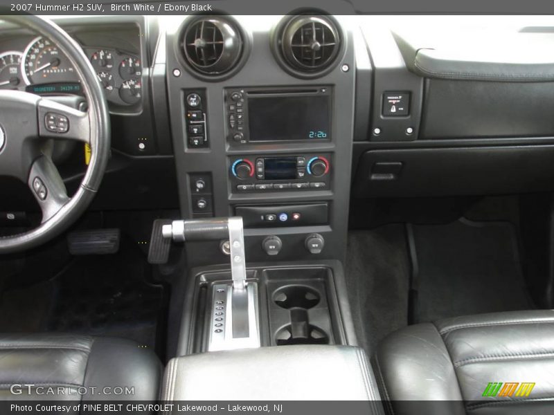 Birch White / Ebony Black 2007 Hummer H2 SUV