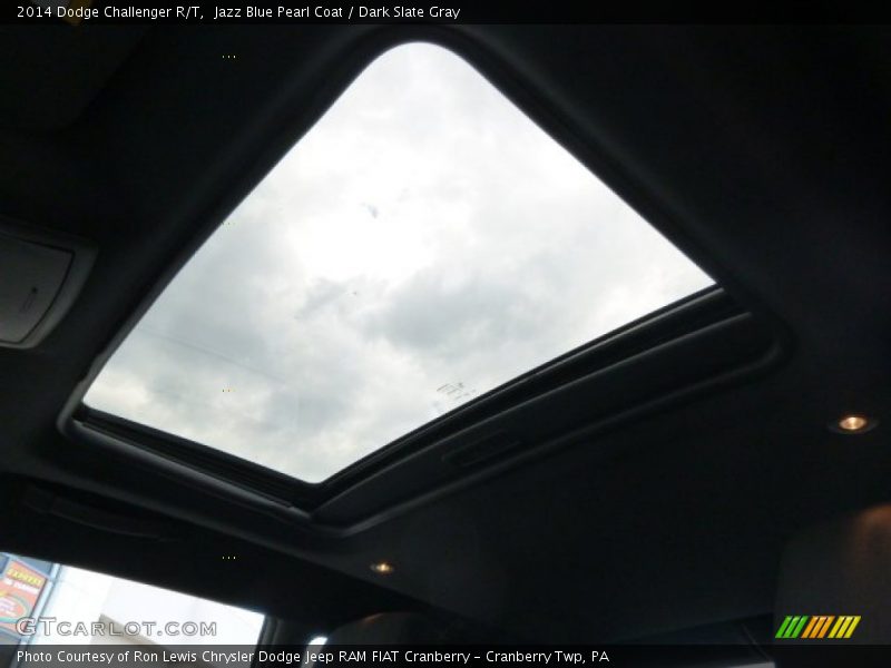 Jazz Blue Pearl Coat / Dark Slate Gray 2014 Dodge Challenger R/T