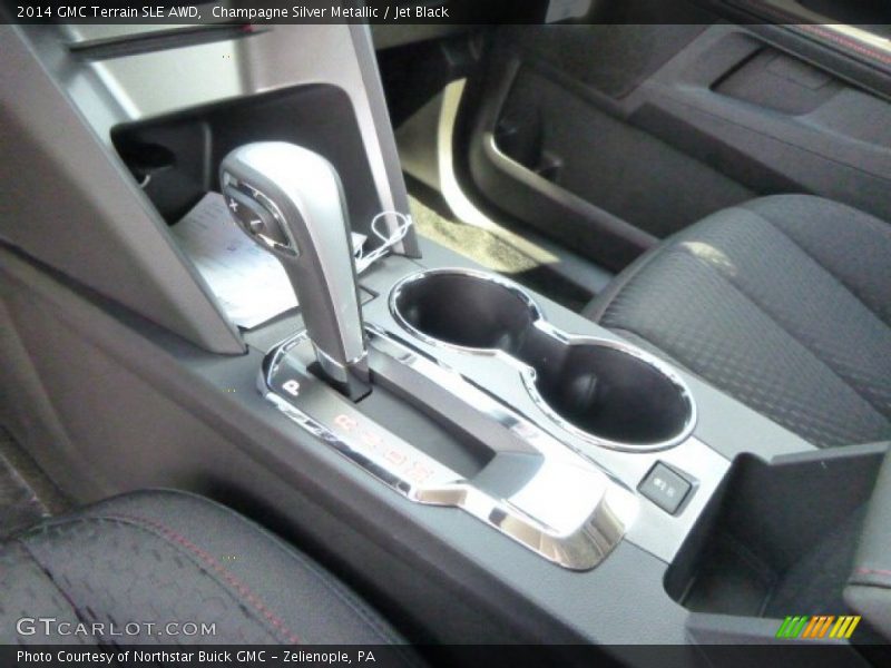 Champagne Silver Metallic / Jet Black 2014 GMC Terrain SLE AWD