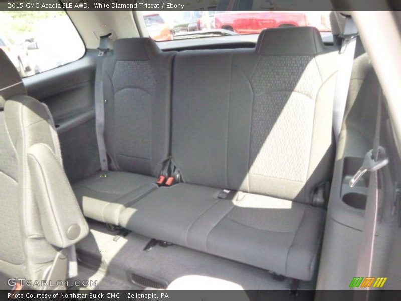 White Diamond Tricoat / Ebony 2015 GMC Acadia SLE AWD