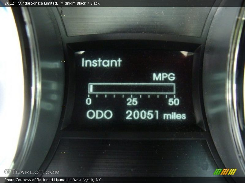 Midnight Black / Black 2012 Hyundai Sonata Limited