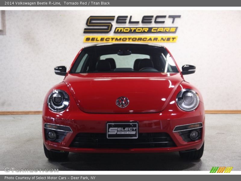 Tornado Red / Titan Black 2014 Volkswagen Beetle R-Line