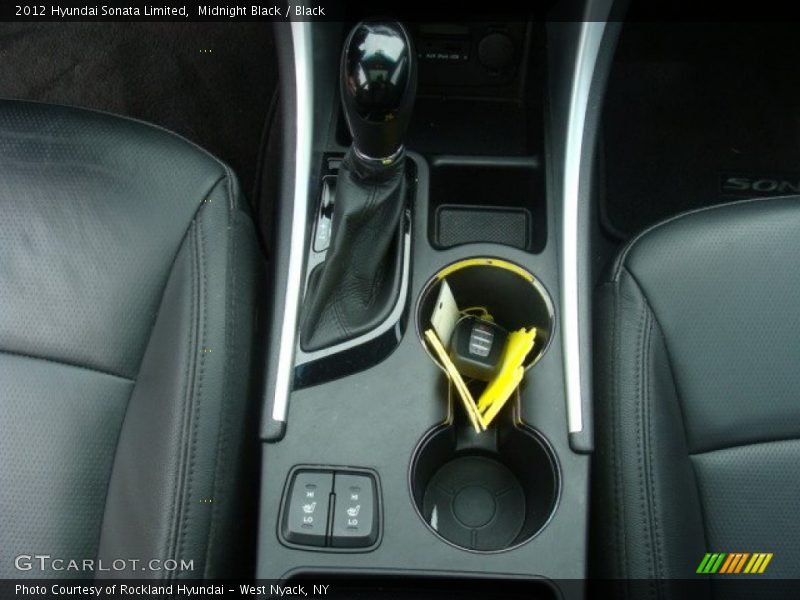 Midnight Black / Black 2012 Hyundai Sonata Limited