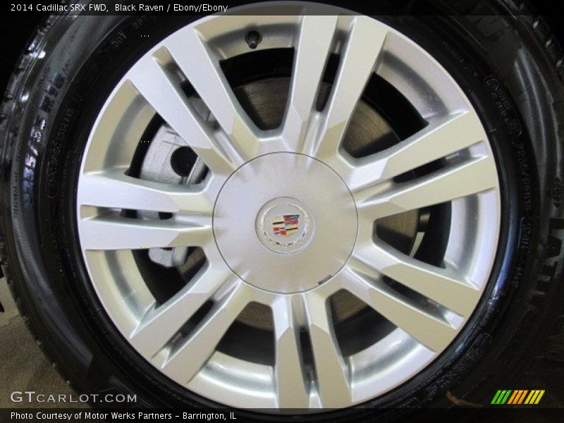 Black Raven / Ebony/Ebony 2014 Cadillac SRX FWD