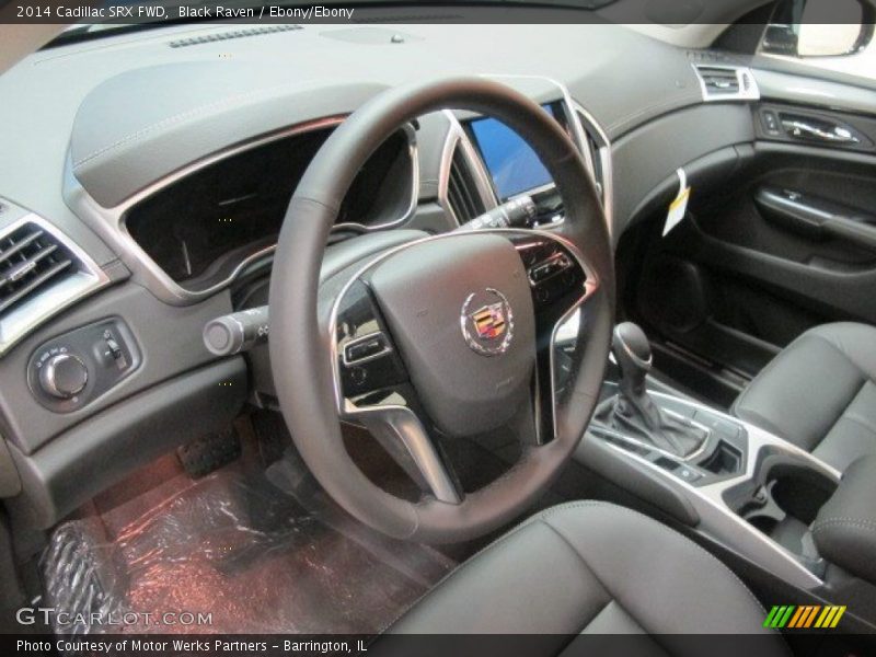 Black Raven / Ebony/Ebony 2014 Cadillac SRX FWD