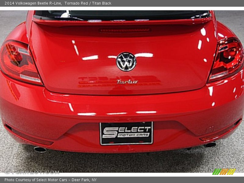 Tornado Red / Titan Black 2014 Volkswagen Beetle R-Line