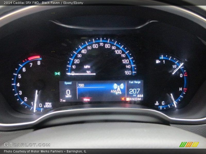 Black Raven / Ebony/Ebony 2014 Cadillac SRX FWD