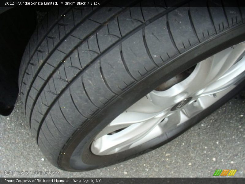 Midnight Black / Black 2012 Hyundai Sonata Limited
