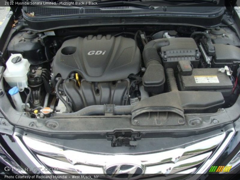 Midnight Black / Black 2012 Hyundai Sonata Limited