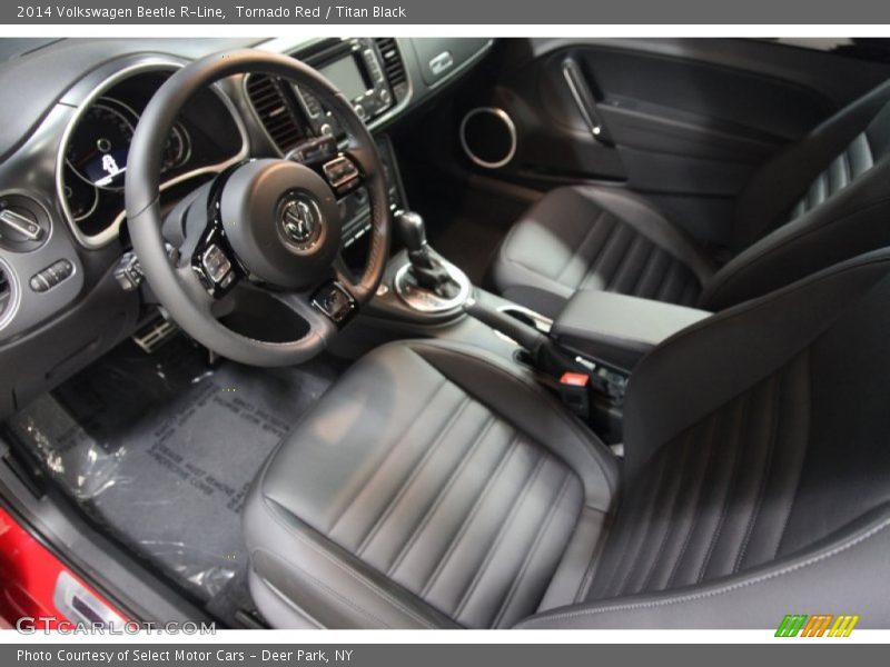 Tornado Red / Titan Black 2014 Volkswagen Beetle R-Line