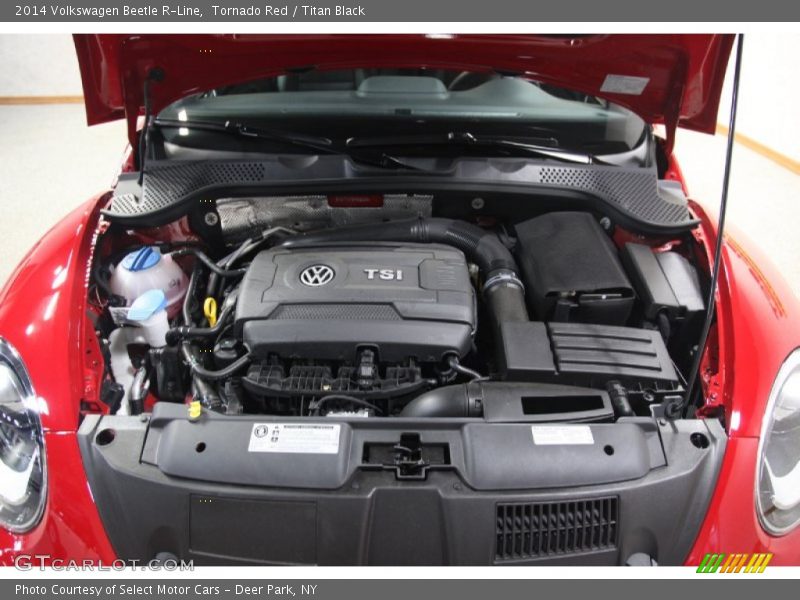 Tornado Red / Titan Black 2014 Volkswagen Beetle R-Line