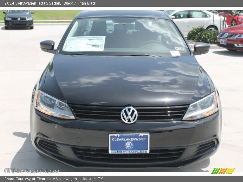 Black / Titan Black 2014 Volkswagen Jetta S Sedan