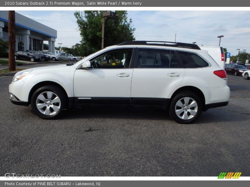  2010 Outback 2.5i Premium Wagon Satin White Pearl