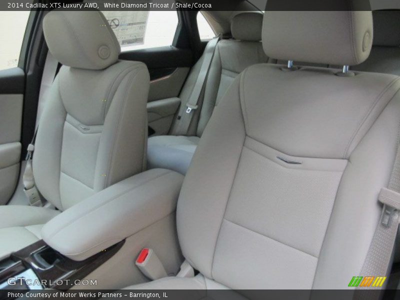 White Diamond Tricoat / Shale/Cocoa 2014 Cadillac XTS Luxury AWD