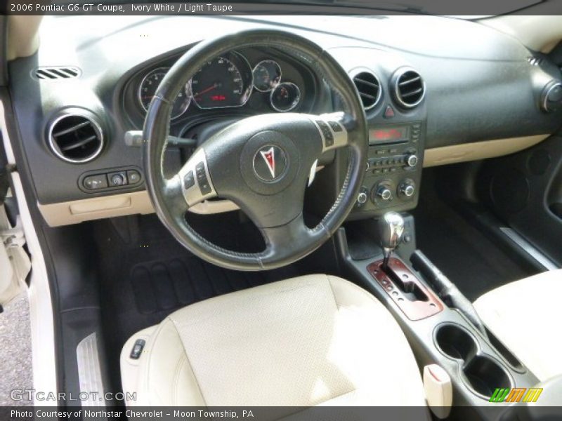Ivory White / Light Taupe 2006 Pontiac G6 GT Coupe