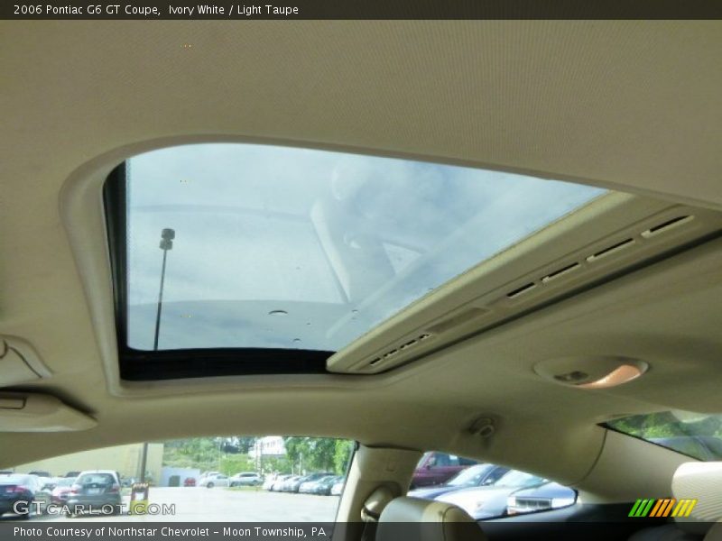 Ivory White / Light Taupe 2006 Pontiac G6 GT Coupe