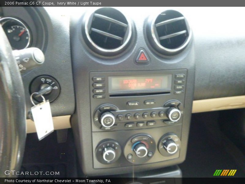 Ivory White / Light Taupe 2006 Pontiac G6 GT Coupe