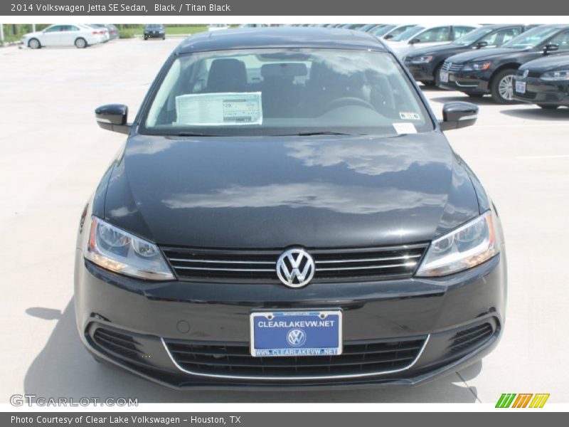 Black / Titan Black 2014 Volkswagen Jetta SE Sedan