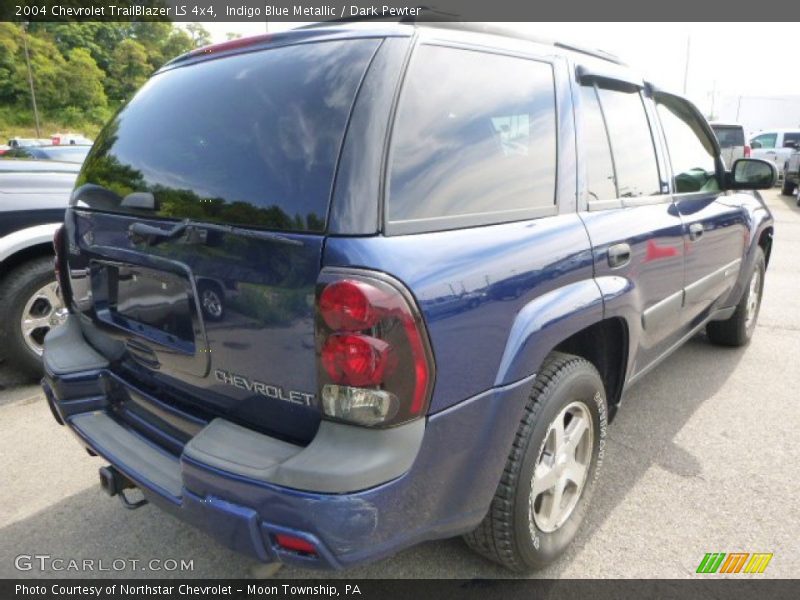 Indigo Blue Metallic / Dark Pewter 2004 Chevrolet TrailBlazer LS 4x4