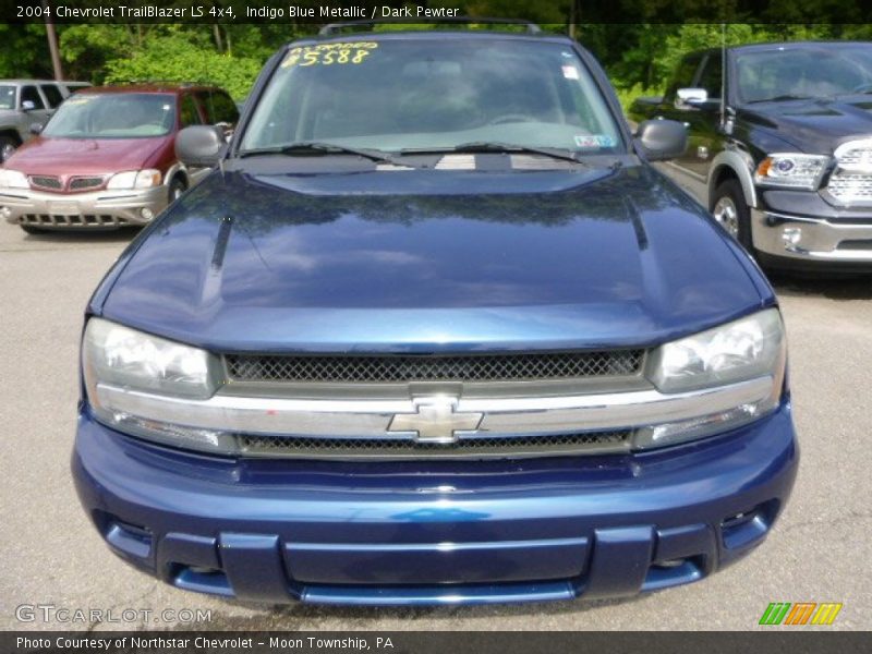 Indigo Blue Metallic / Dark Pewter 2004 Chevrolet TrailBlazer LS 4x4