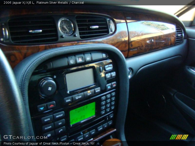 Platinum Silver Metallic / Charcoal 2006 Jaguar XJ XJ8 L