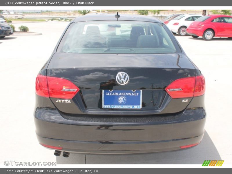 Black / Titan Black 2014 Volkswagen Jetta SE Sedan