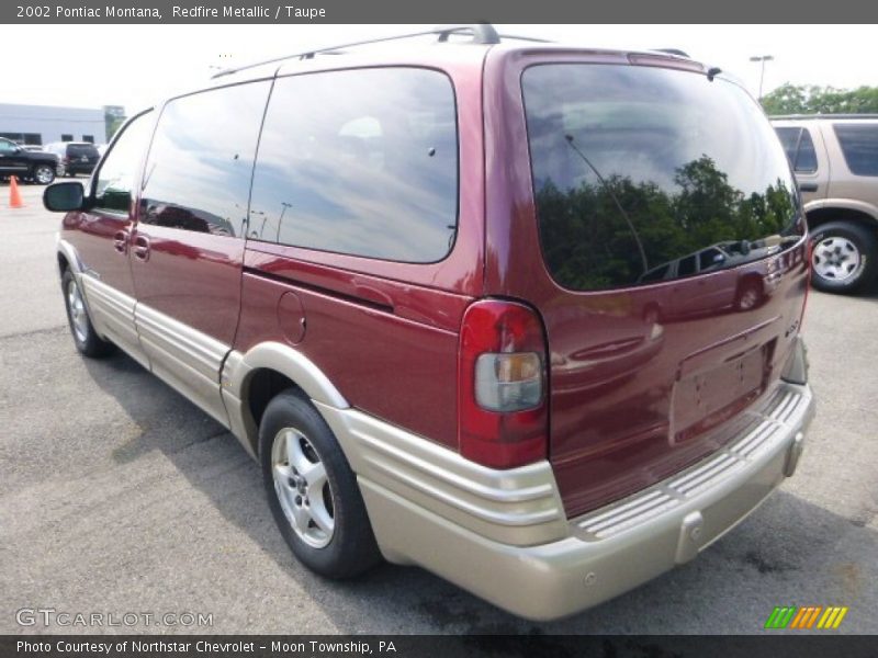 Redfire Metallic / Taupe 2002 Pontiac Montana