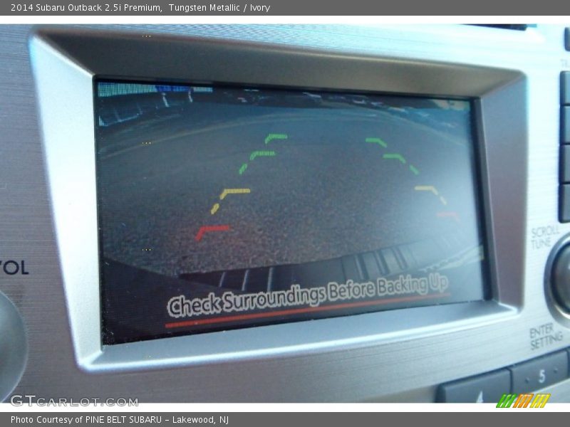 Tungsten Metallic / Ivory 2014 Subaru Outback 2.5i Premium