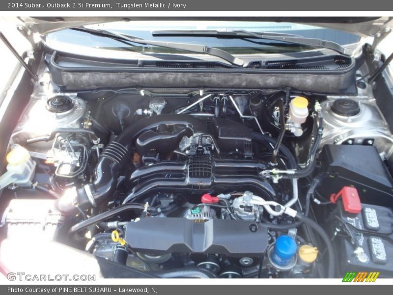 Tungsten Metallic / Ivory 2014 Subaru Outback 2.5i Premium