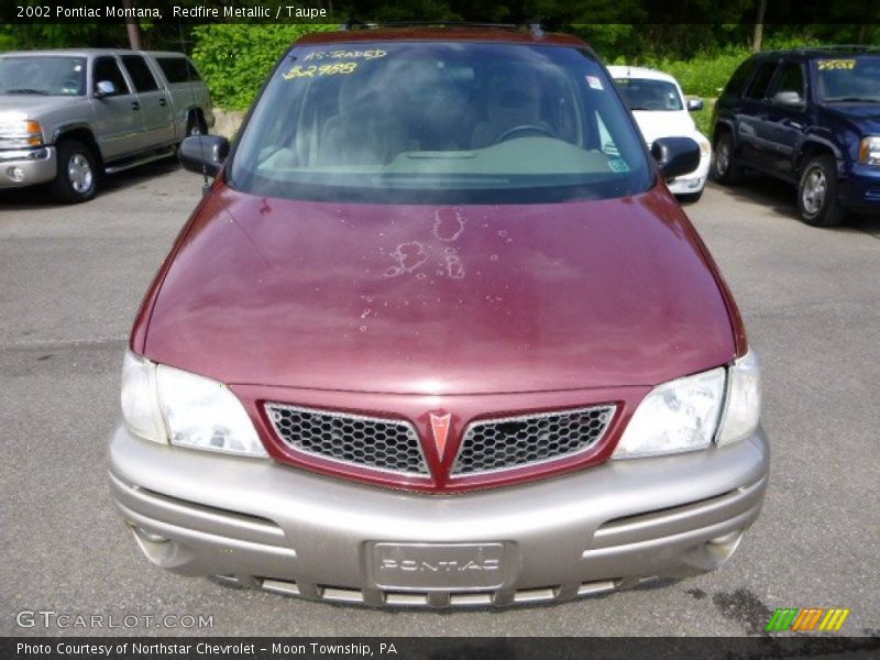 Redfire Metallic / Taupe 2002 Pontiac Montana