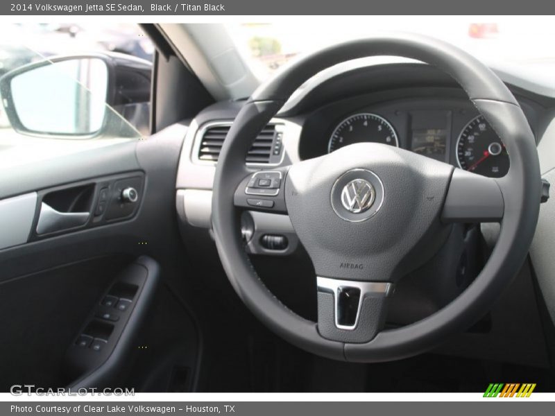 Black / Titan Black 2014 Volkswagen Jetta SE Sedan