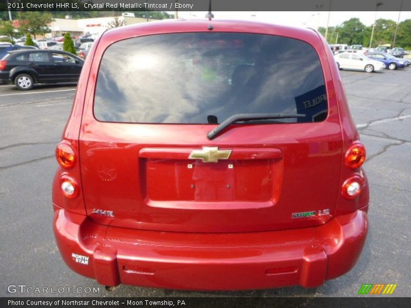 Crystal Red Metallic Tintcoat / Ebony 2011 Chevrolet HHR LS