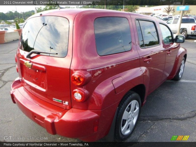 Crystal Red Metallic Tintcoat / Ebony 2011 Chevrolet HHR LS