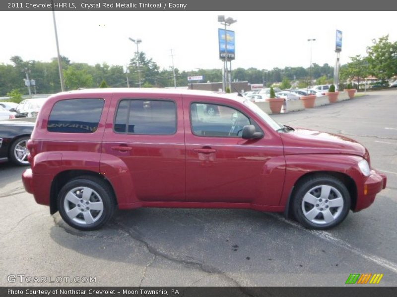 Crystal Red Metallic Tintcoat / Ebony 2011 Chevrolet HHR LS